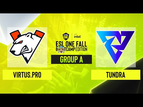 Dota2 - Virtus.pro vs. Tundra - Game 1 - ESL One Fall 2021 - Group A