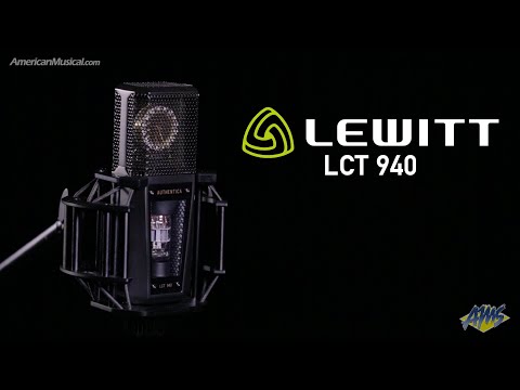 Lewitt LCT-940 Blendable Tube/FET Condenser Microphone 2010s - Black image 11