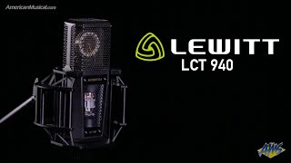 Video thumbnail for Lewitt LCT 940 - Combining tube and FET yields infinite sounds! - AmericanMusical.com by American Musical Supply