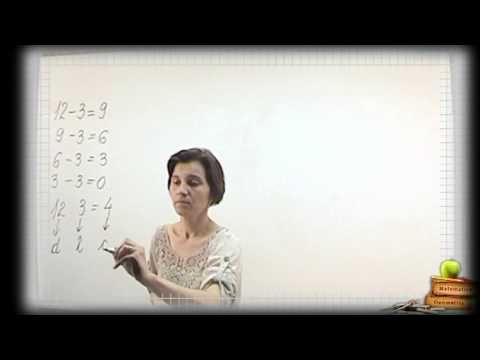 Împărțirea numerelor naturale Clasa 3-a