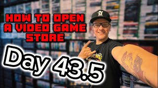How hard is it to open a video game store?