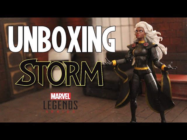 Vídeo relacionado con Marvel Legends Series, Tormenta, Figura de acción de los cómics de la Patrulla-X