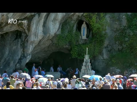 Chapelet du 10 mai 2024 à Lourdes