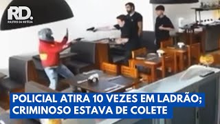 Policial Reage Assalto e Dispara 10 vezes em Criminoso Disfarçado | Rastro da Notícia
