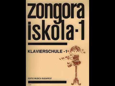 Zongoraiskola: 1 első rész.