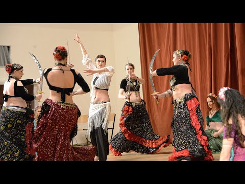 Hurriya - Tribal fusion „Ex Libris“, Jarní hafla s Friday Dancers 2025 (4K)