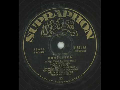 Konšelská   Jan Werich, Divadla Hlavniho & Sein Orchester