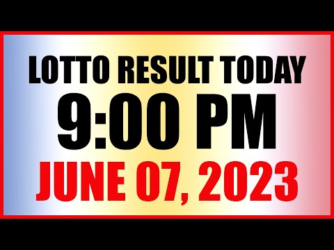 Lotto Result Today 9pm Draw June 7, 2023 Swertres Ez2 Pcso