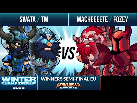 Swata & TM vs Macheeeete & Fozey - Winner's Semi-Final - Winter Championship 2022 - EU 2v2