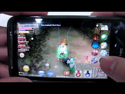 Pocket Legends On HTC Desire HD
