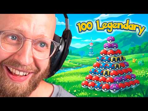 Fanger 100 Legendary Pokémon