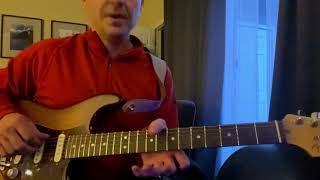 Hummingbird Intro guitar lick