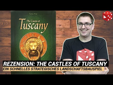 Rezension: The Castles of Tuscany (Stefan Feld, Alea 2020)
