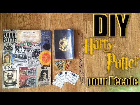 DIY HARRY POTTER pour l'école | Back to school | 2