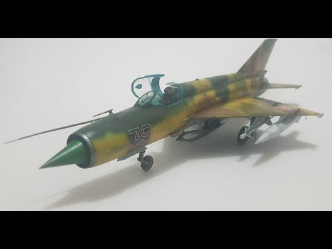 Eduard 1/48 Mig 21R (Part 2: The build)