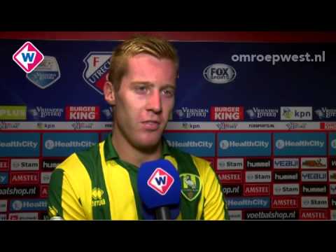 Reactie Mike van Duinen na FC Utrecht - ADO Den Haag