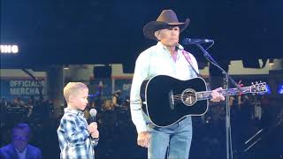 &quot;God and Country Music&quot;-- George Strait with guest Harvey Strait