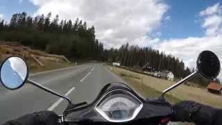 preview picture of video '2015-03-31 Weinebene - Packsattel 1/13 - Vespa GTS 300ie ABS 2014 - GoPro Hero4 Black - 4K'