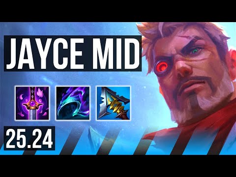 JAYCE vs YONE (MID) | Good KDA: 15/1/7, 45K damage | KR Master | 25.24