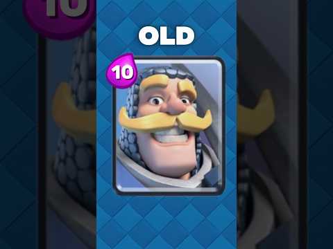 ￼Old vs new clash Royale cards