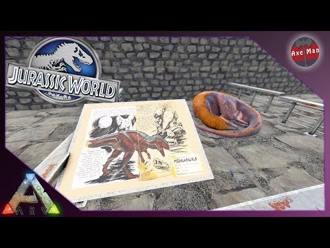 VISITOR CENTER INTERIOR DESIGN | ARK SURVIVAL EVOLVED [JURASSIC PARK MOD EP14]
