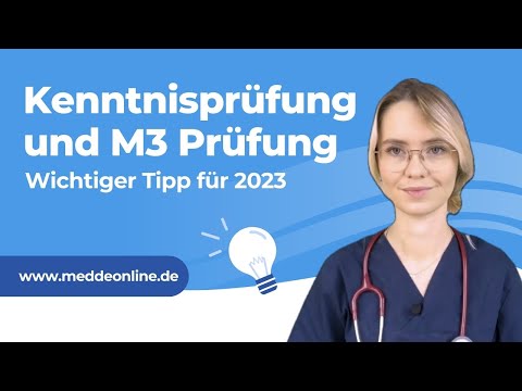 Kenntnisprüfung und M3 Prüfung - wichtiger Tipp für 2023 (Online-Kurs)