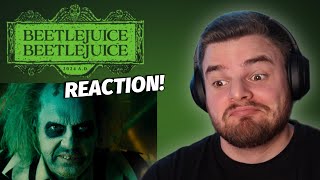 Beetlejuice Beetlejuice Teaser Trailer REACTION!