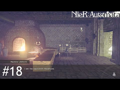 Forest Kingdom Castle - Nier Automata Part 18 - No Commentary