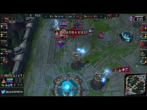 IMT Cody Sun (Sivir) Want Pentakill but FOX Gate Said nooo | IMT vs FOX Game 1 highlights