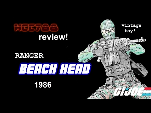 HCC788 - 1986 Ranger BEACH HEAD - Vintage G. I. Joe toy review! HD  S02E08