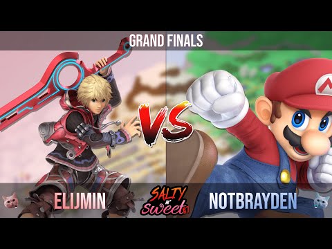 SaltySweet # 07 | elijmin (Shulk) vs NotBrayden (Mario) | Grand Finals | SSBU Ultimate Tournament