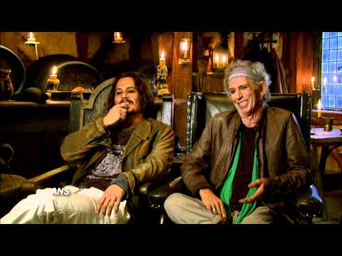 ROLLING STONES KEITH RICHARDS & JOHNNY DEPP HAVE STRANGE FATHER & SON RELATIONSHIP