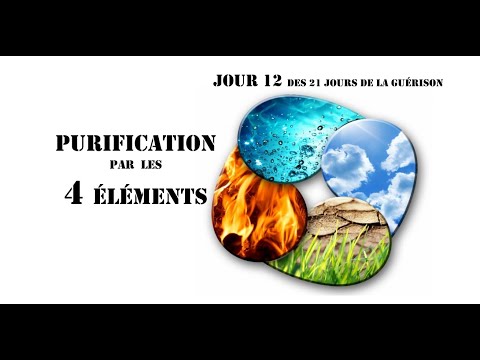 Jour 12. Rituel Purification par les 4 éléments. Le phénix renait de ses cendres. 21j de la guérison