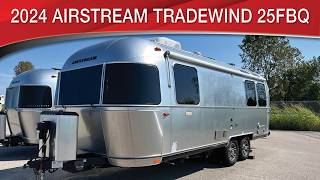 A preview image of the linked video showcasing 2024 Airstream Tradewind 25FBQ