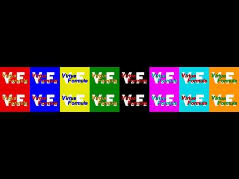 Virtua Racing / Virtua Formula - Full 8-Player Attract Mode Demo plus Live Monitors