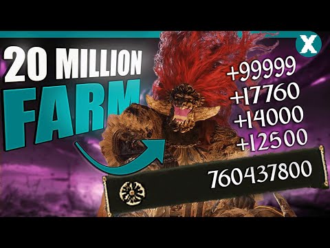 Elden Ring: INSANE NEW RUNE FARM - 20 MILLION RUNES PER HOUR