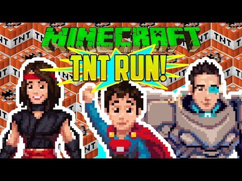 FAMILY TNT RUN!!! 💥💥💥 (Minecraft TNT Run Mod)