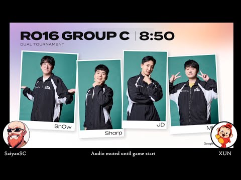 [ENG] ASL S20 Ro.16 Group C (Snow, Jaedong, Mini and Sharp) - ASL English (StarCastTV English)