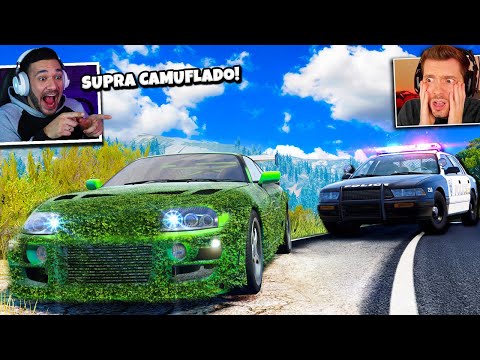 HIDE AND SEEK in TRAFFIC with FAST and FURIOUS CARS! BeamNG.drive MP