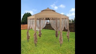 Replacement Canopy for Hexagon Solar Gazebo - LCM1192