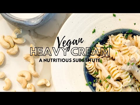 How to make Dairy-Free cream. For the creamy food lover ❤️