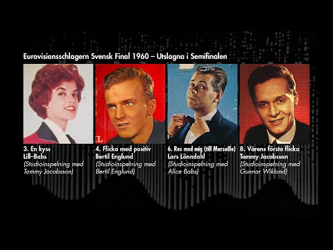 Melodifestivalen 1960 - Semifinal