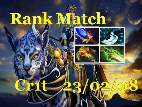 HOW TO CARRY Mirana Mid Lane Crit Patch 7.06 Gameplay Dota 2 Heros