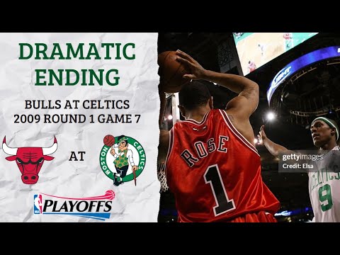2009 Playoffs Round 1 GAME 7 - Chicago Bulls at Boston Celtics - Full Highlights
