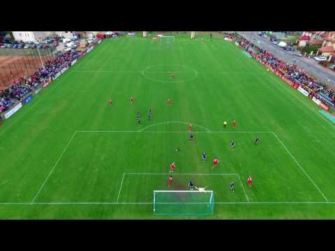 WidzewTV: (DRON) Skrót meczu Widzew Łódź - LKS Rosanów