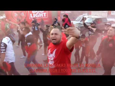 "CARAVANA MASAKR3 |XOLOS VS MORELIA" Barra: La Masakr3 &bull; Club: Tijuana