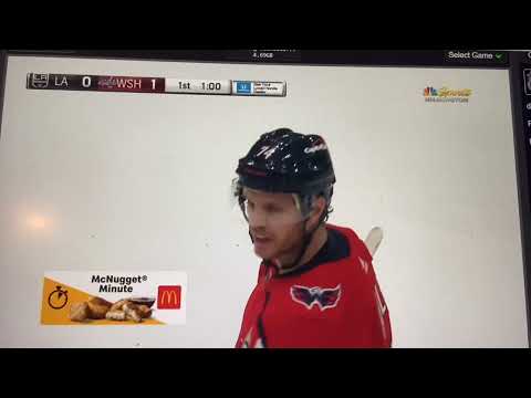 Los Angeles Kings @ Washington Capitals initial reaction