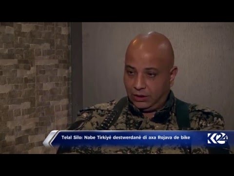 مقابلة تلفزيونية مع العقيد طلال سلو الناطق الرسمي باسم قوات سوريا الديمقراطية