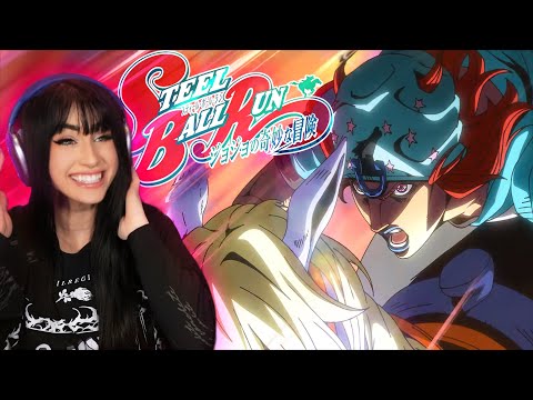 BALLS!!! 🔥 Steel Ball Run JoJo's Bizarre Adventure Official Trailer REACTION!