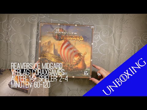 Reavers of Midgard, Die Wikinger werden ausgepackt! Unboxing Reavers